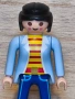 Playmobil Geobra 1992 фигурка на жена, снимка 2