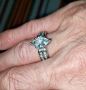 Дамски пръстен с циркони, снимка 11