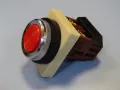 команден бутон FUJI Electric AH25-F push button switch red, снимка 6
