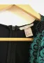 Нова рокля - 50% H&M дантелена с деколте изумрудено зелено, снимка 7
