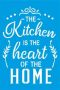 The kitchen is the heart of the Home кухня шаблон стенсил спрей торта украса декорация scrapbooking, снимка 1 - Други - 45271014