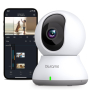 Охранителна камера blurams, 2K вътрешна камера 360° камера за домашни любимци за домашна сигурност 