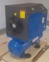 Винтов компресор 7,5kW, бутилка 120L, дебит 1100L / 10BAR, снимка 2