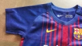NIKE FC BARCELONA Baby Football T-Shirt Размер 12-18 месеца бебешка тениска Барселона 35-60, снимка 4