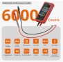 Интелигентен цифров мултицет Proster с автоматично избиране на обхват, 6000 броя True RMS, 5.0-инчов, снимка 2