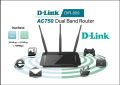 WiFi Рутер D-Link DIR-809 Dual Band AC750, снимка 1 - Рутери - 42400969