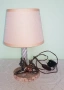 Старинна настолна лампа , снимка 1