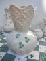 Belleek Ирландия ръчно рисувана ваза Donegal Spill Vase, снимка 1