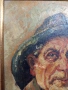Стара картина ,портрет, снимка 6
