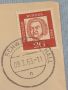 Стар пощенски плик с марки и печати Аугсбург Германия за КОЛЕКЦИЯ ДЕКОРАЦИЯ 45858, снимка 2