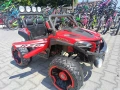 SAFARI двуместен акумулаторен джип JAKARTA 4x4 червен, снимка 7
