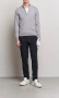 J.LINDEBERG Kian Tour Merino Zip Grey Melange, снимка 15