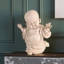 Декоративна статуетка Буда - от полирезин, снимка 4