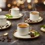 Луксозен сервиз за кафе – елегантност, която превръща всяка глътка в ритуал, снимка 1