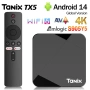ТВ бокс Tanix TX5 (S905Y5),  Android (SlimBox), 2G/16G, SMART TV, снимка 1