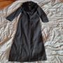 Зимно дамско палто черно, снимка 1 - Палта, манта - 45093642
