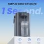 Електрическа мигновена филтрираща кана за вода с филтър, 3,5 л водна филтърна система за п, снимка 2