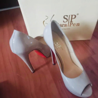 Обувки и чанта на Sara Pen, снимка 3 - Дамски обувки на ток - 45026785