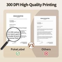 PokeLabel Термална хартия A4 за всички A4 термични принтери, 210x297mm, сгъваеми 200 листа, снимка 7 - Консумативи за принтери - 45119382