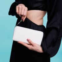 Стилно и елегантно дамско портмоне 5 цвята чанта клъч, снимка 4 - Чанти - 45687551