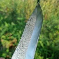 Нож Ръчна Изработка  Мечка Сребро 999, снимка 10 - Ножове - 45648275