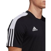 МЪЖКА ТЕНИСКА ADIDAS TIRO ESSENTIALS FOOTBALL TEE BLACK (002), снимка 3 - Тениски - 45746354