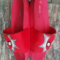 Червени чехли, размер 35, снимка 3 - Детски джапанки - 45479959