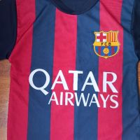 футболна тениска Barcelona, снимка 3 - Детски тениски и потници - 45249802