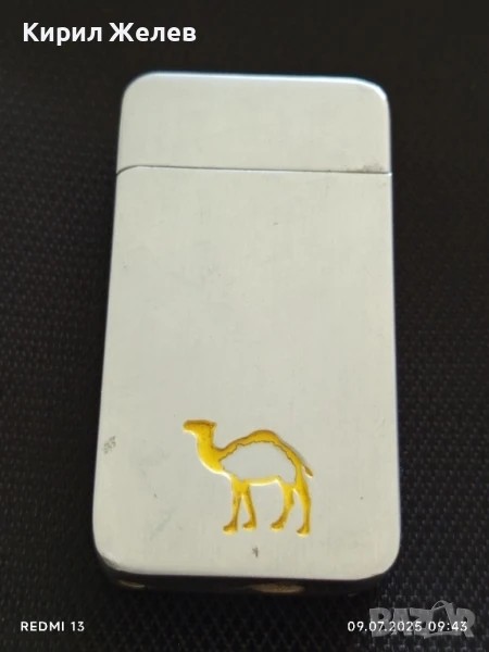 Рядка запалка колекционерска CAMEL 🐫 метална интересен модел 50664, снимка 1