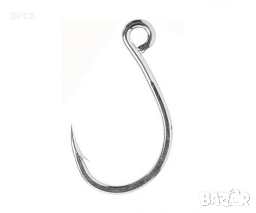 Куки VMC 7266 TI Inline Single Hook за морски риболов примамки, снимка 1