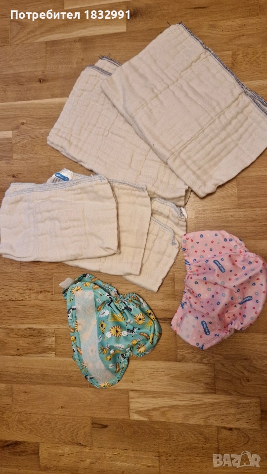 Гащи и пелени за бебе, снимка 1