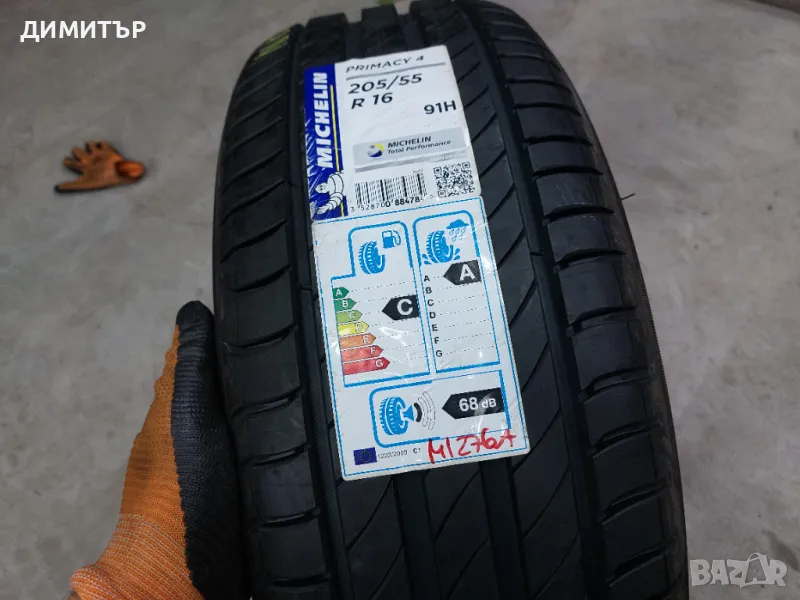 САМО 1бр.НОВА лятна гума MICHELIN 205/55/16 91H DOT 1718, снимка 1