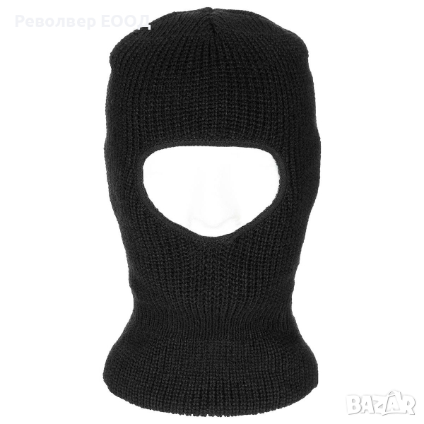 Маска MFH 10893A Balaclava 1 hole Black, снимка 1