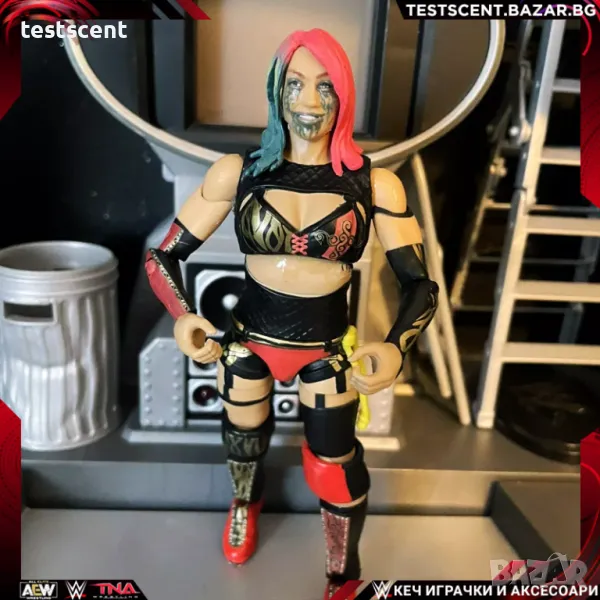 Екшън фигура WWE Asuka Аска Empress of Tomorrow Elite Collection figure играчка Mattel, снимка 1