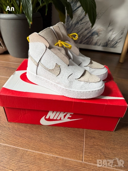 Nike Wmns Vandalised White Chrome Yellow BQ3610-100, снимка 1