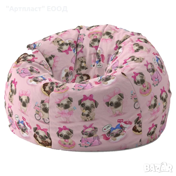 Барбарон Пуф PINK-DOG, снимка 1