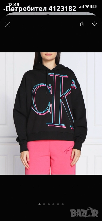 Дамски суичър Calvin Klein, снимка 1