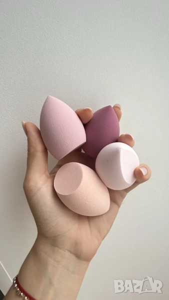 Комплект от 4 бр. тампони за нанасяне на грим  , снимка 1