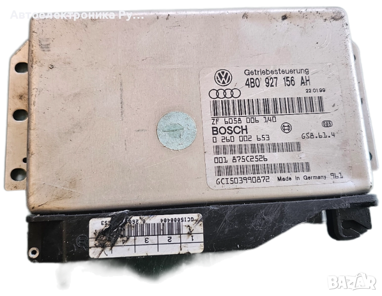 компютър Автоматична скоростна кутия AUDI VOLKSWAGEN 2.8 BOSCH, 0 260 002 653, 4B0 927 156 AH, снимка 1