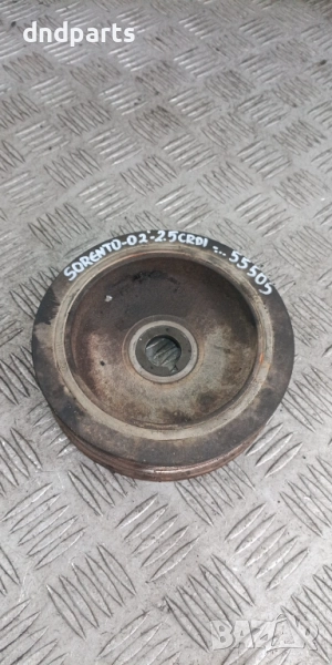 Шайба колянов вал Kia Sorento 2.5CRDI 2002г. DE3	, снимка 1