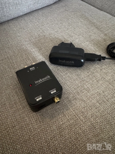 DAC Inakustik SPDIF digital to analogue audio converter Цифрово аналогов преобразувател ЦАП, снимка 1
