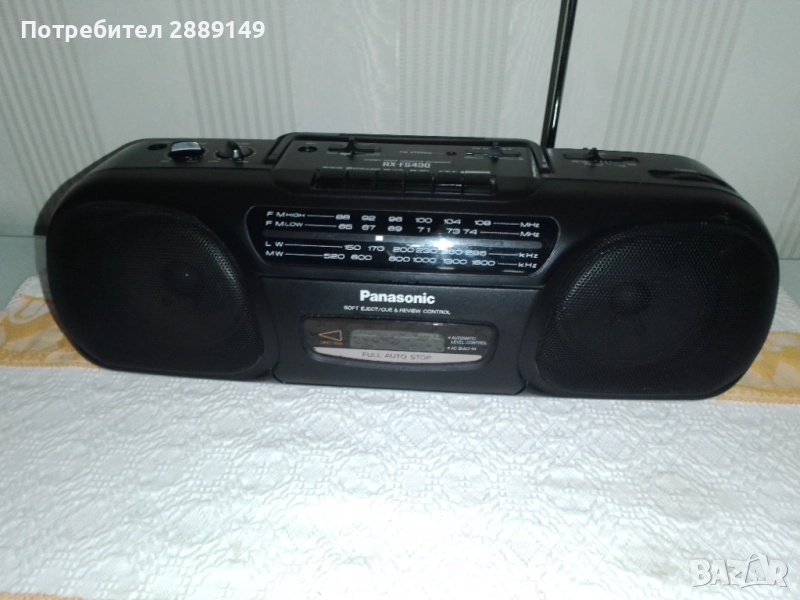 Радио-касетофон Panasonic RX-FS430, снимка 1