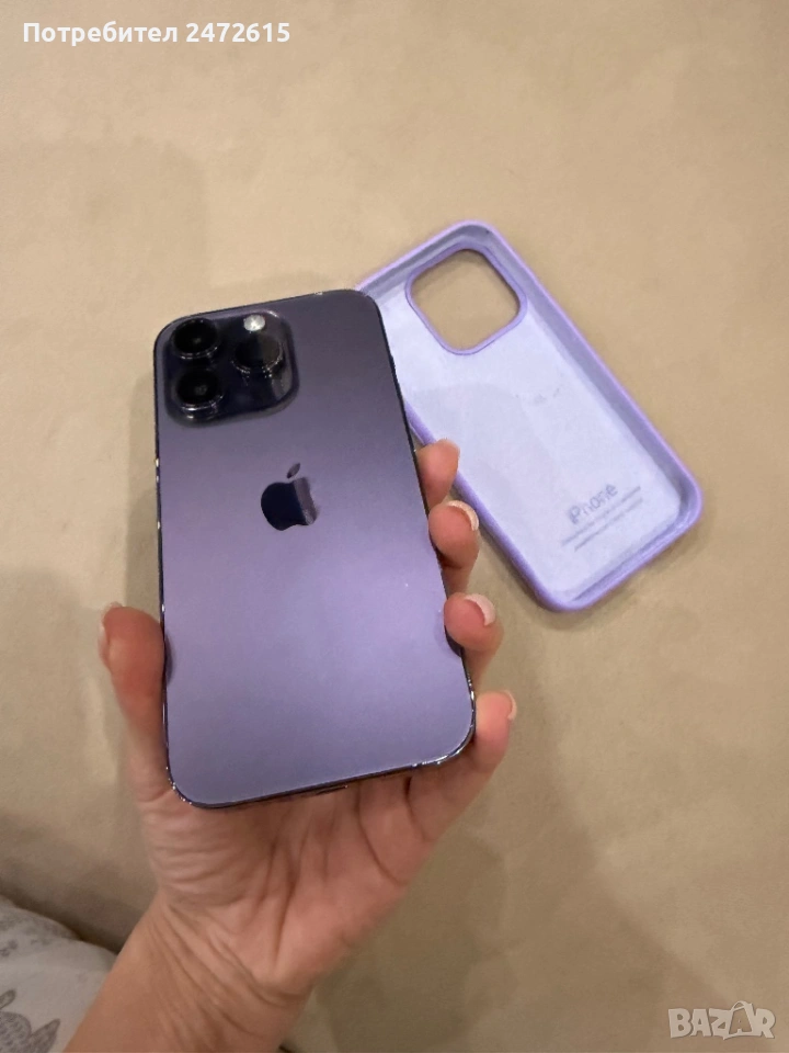 Iphone 14 pro deep purple, снимка 1