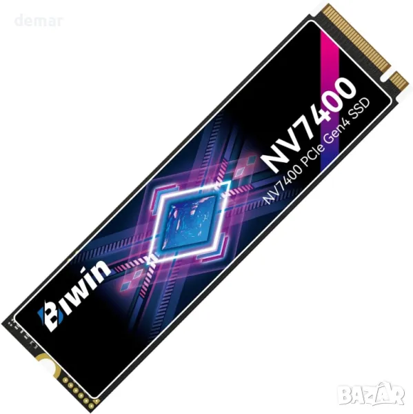 BIWIN Black Opal NV7400 1TB SSD, M.2 2280 NVMe PCIe Gen 4x4 с HMB & SLC кеш, скорост до 7450 MB/s, снимка 1