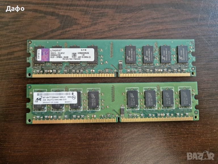 Рам памет 2GB DDR2 за настолен, снимка 1