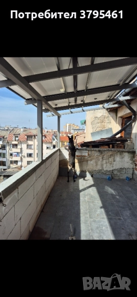 Метална конструкция(скеле)за солари., снимка 1