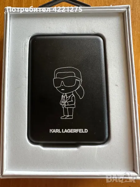 MagSafe батерия 3000mah Karl Lagerfeld , снимка 1