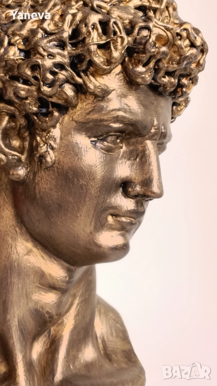 Давид от Микеланджело, статуетка, модерно изкуство. , снимка 1