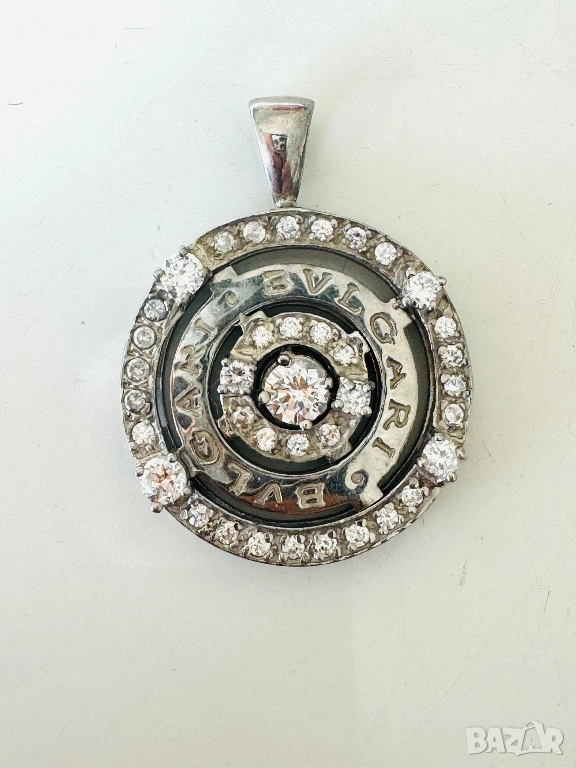 Красиво масивно сребърно(925) колие Булгари “Bvlgari“, снимка 1