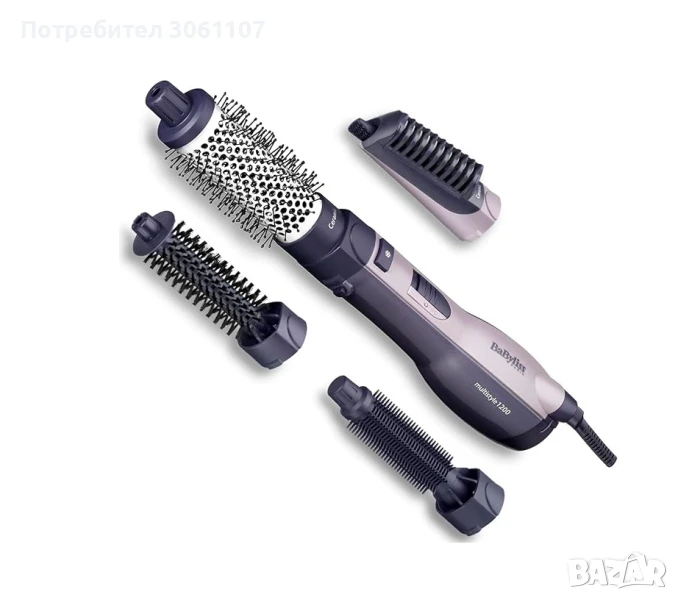 Електрическа четка маша с топъл въздух BaByliss Multistyle AS121E 1200W, снимка 1
